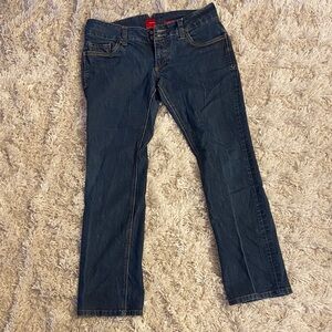 Vero Moda Dark Blue Low Rise Jeans